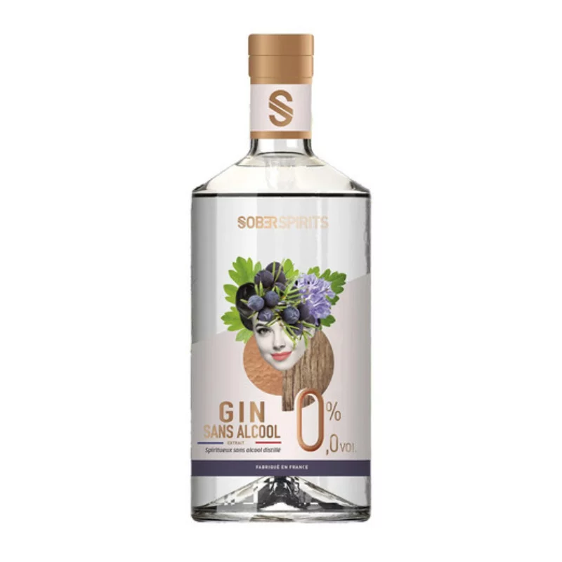 Sober Spirits gin 0,5l alkoholmentes 