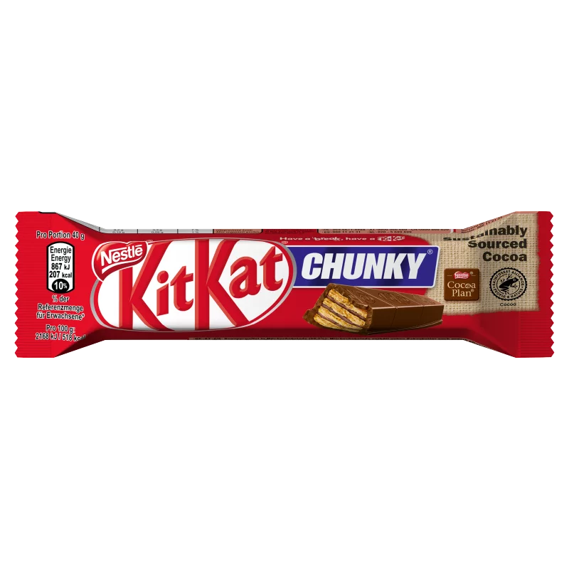 KitKat Chunky ropogós ostya tejcsokoládéban 40 g
