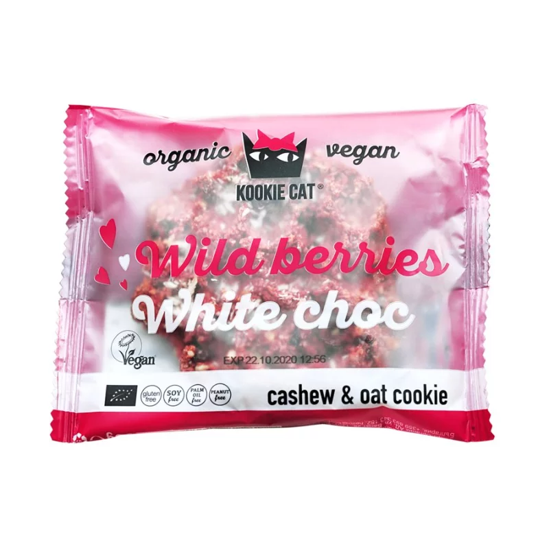 Kookie Cat zabkeksz 50g erdei gyümölcs