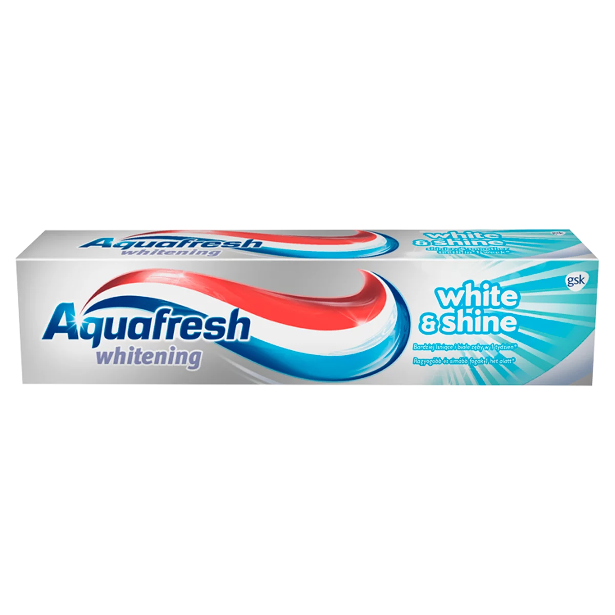 Aquafresh Whitening White & Shine fogkrém 100 ml