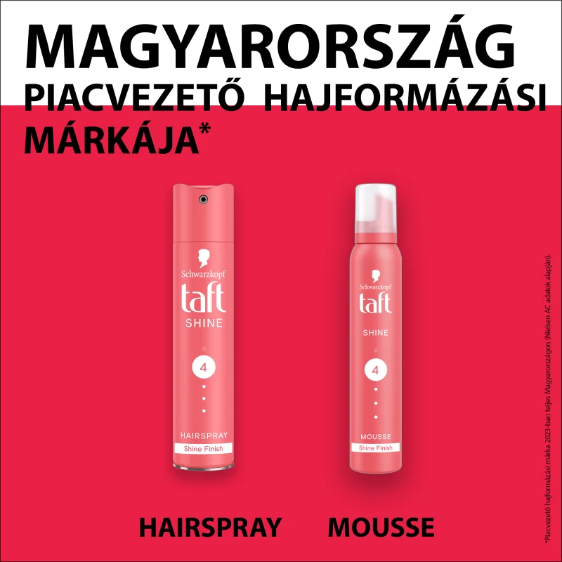 Taft Shine hajhab minden hajtípusra 200 ml