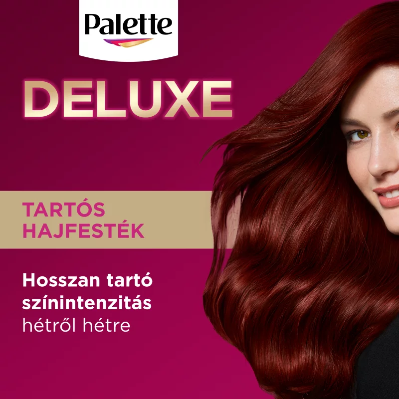 Palette Deluxe 5-88 Intenzív vörös violett tartós hajfesték