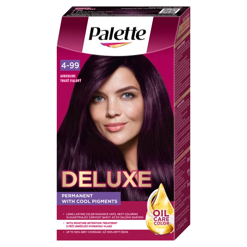 Palette Deluxe 4-99 padlizsán tartós hajfesték 