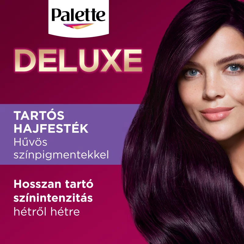 Palette Deluxe 4-99 padlizsán tartós hajfesték 