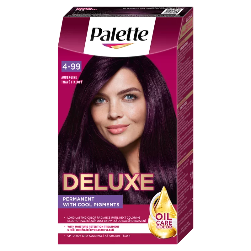 Palette Deluxe 4-99 padlizsán tartós hajfesték 