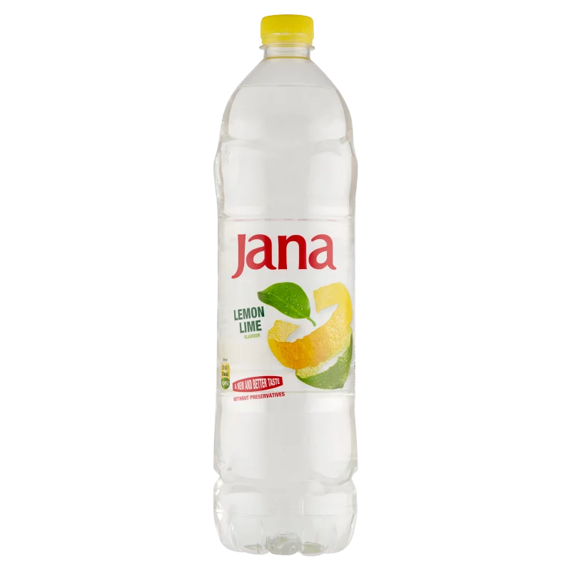 Jana citrom és zöld limetta ízű, energiaszegény, szénsavmentes üdítőital 1,5 l