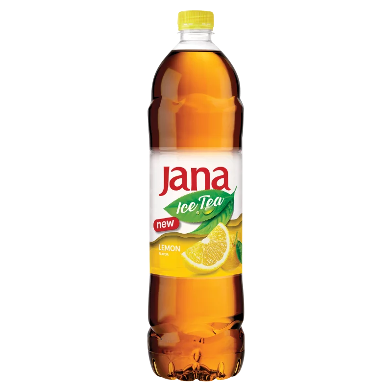 Jana energiaszegény szénsavmentes üdítőital tea kivonattal, citrom ízével 1,5 l