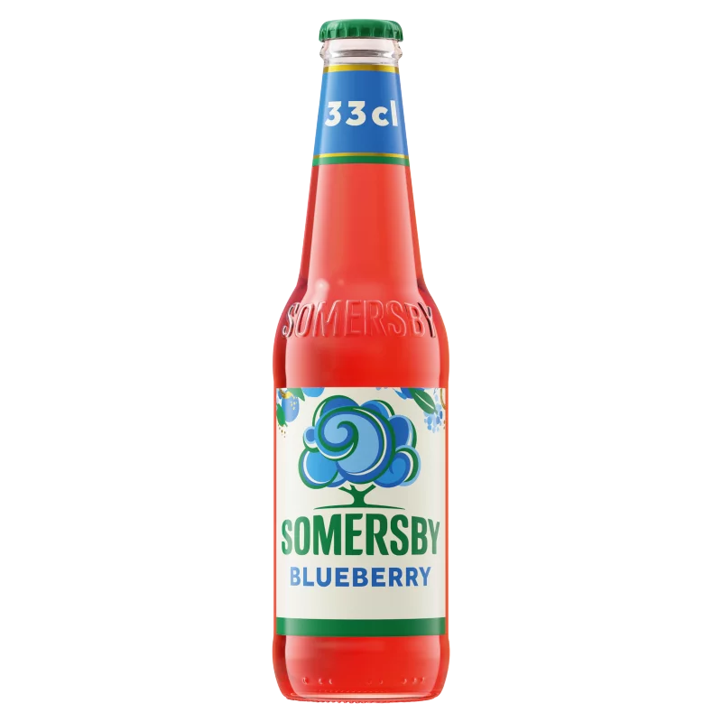 Somersby Blueberry cider almalé alapú szénsavas, alkoholos ital kékáfonya ízesítéssel 4,5% 330 ml