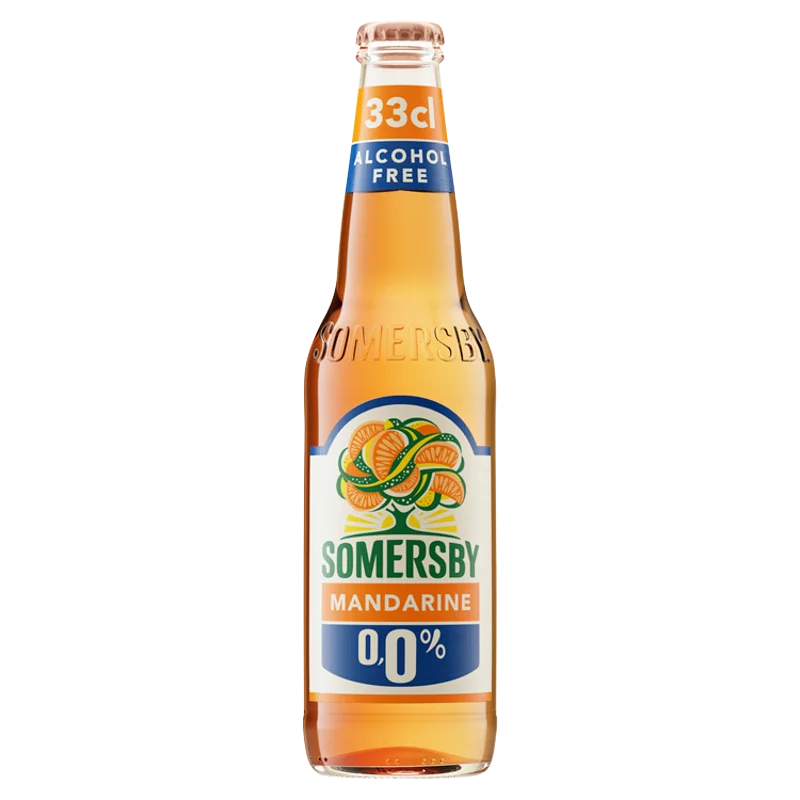Somersby alkoholmentes szénsavas ital mandarin ízesítéssel 0,0% 0,33 l