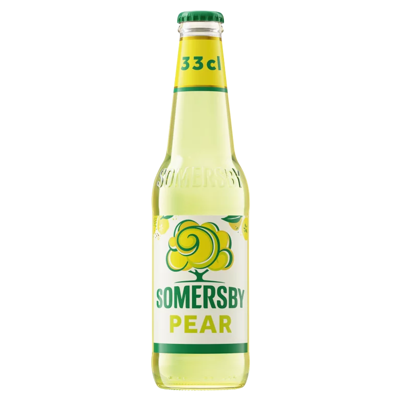 Somersby körte cider körtelé alapú szénsavas alkoholos ital 4,5% 330 ml