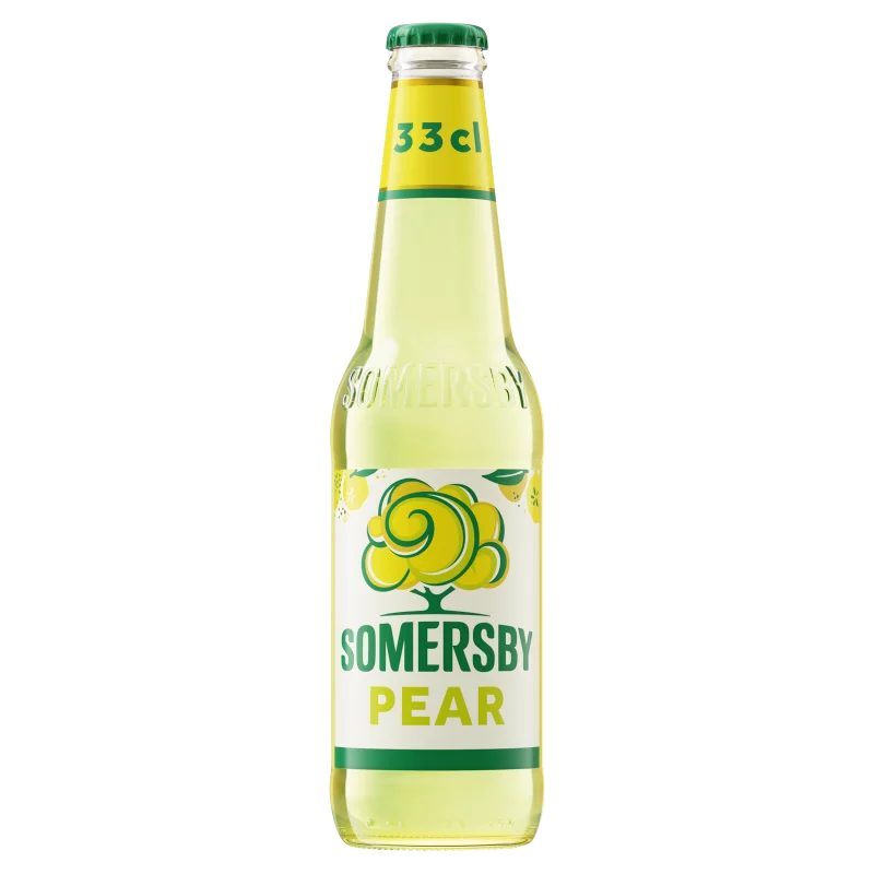 Somersby körte cider körtelé alapú szénsavas alkoholos ital 4,5% 330 ml
