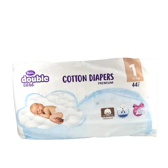 Violeta Double Care Cotton Nadrágpelenka 1 (2-5 kg) 44 db