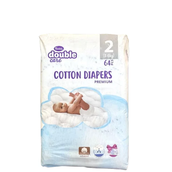 Violeta Double Care Cotton nadrágpelenka S2 64db 