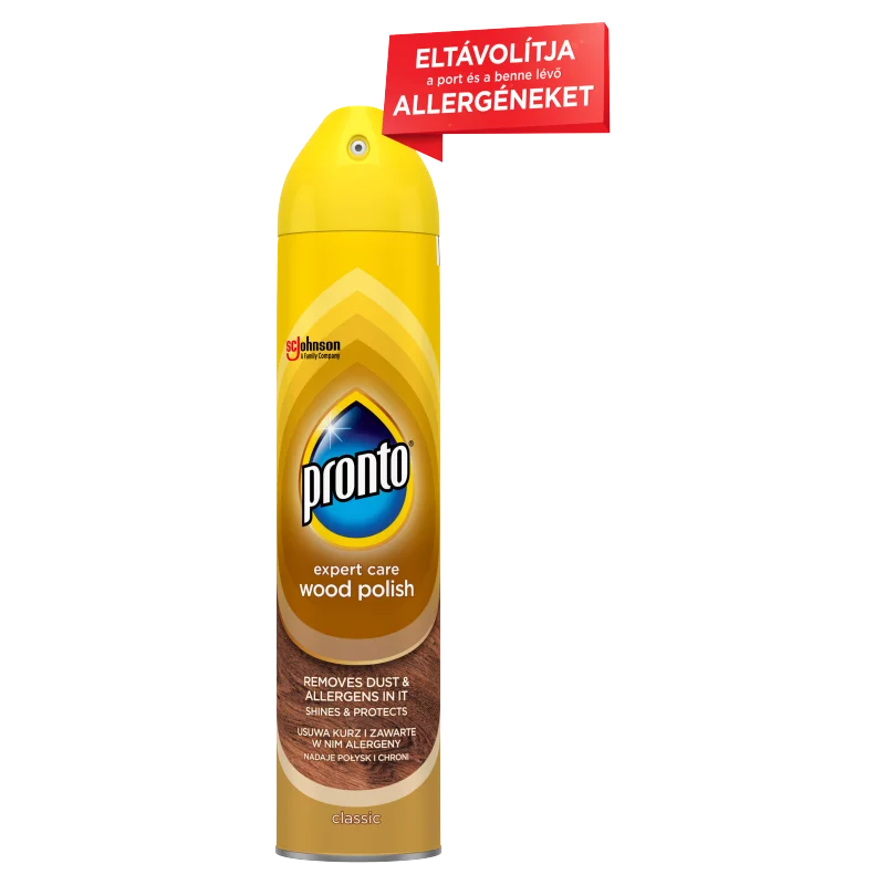 Pronto Expert Care Classic bútorápoló aeroszol 250 ml