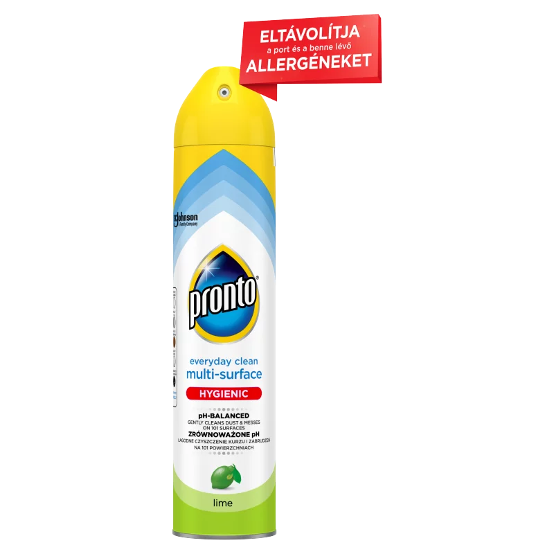 Pronto Everyday Clean Multi-Surface Lime általános felülettisztító aeroszol 250 ml