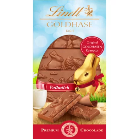Lindor táblás tejcsokoládé 120g húsvéti