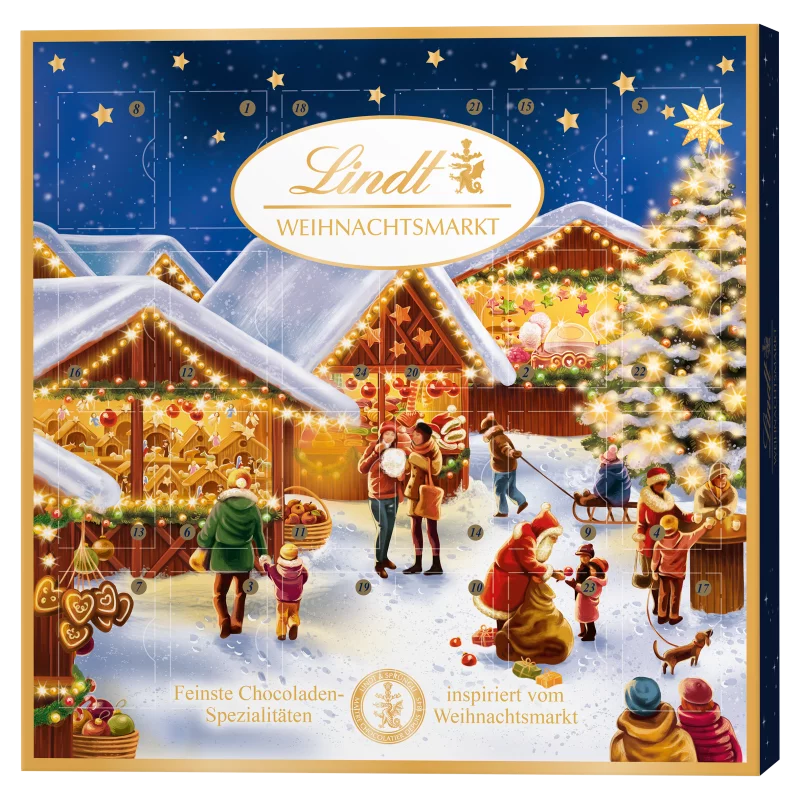 Lindt Adventi kalendárium 115 g