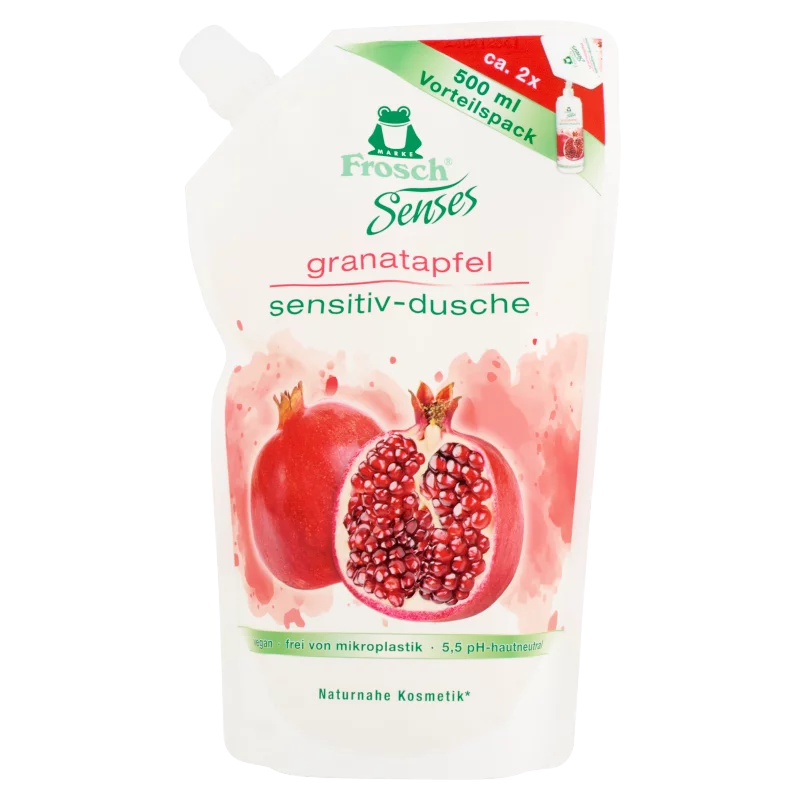 Frosch Gránátalma tusfürdő érzékeny bőrre 500 ml