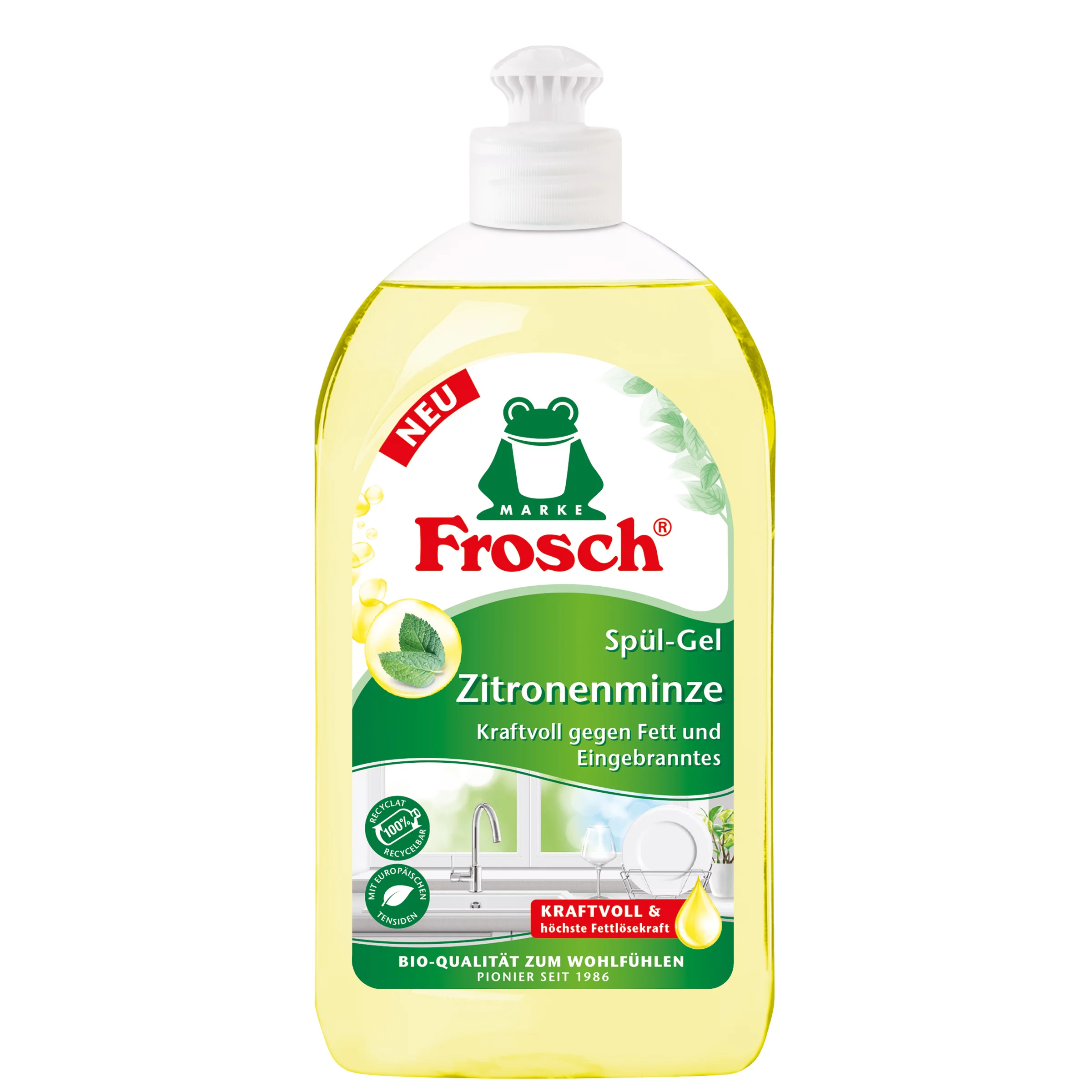 Frosch mosogatószer 500ml citrommenta