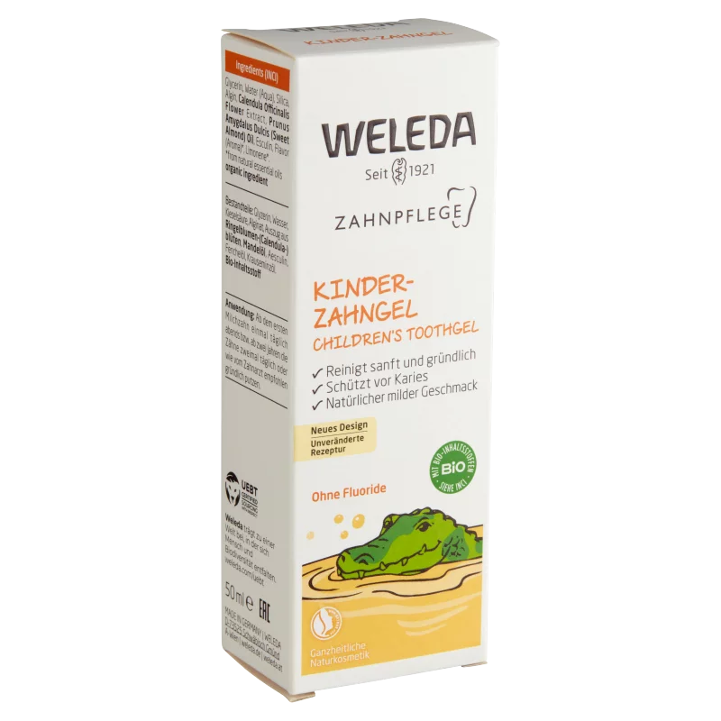 Weleda zselés fluoridmentes gyermek fogkrémgél 50 ml