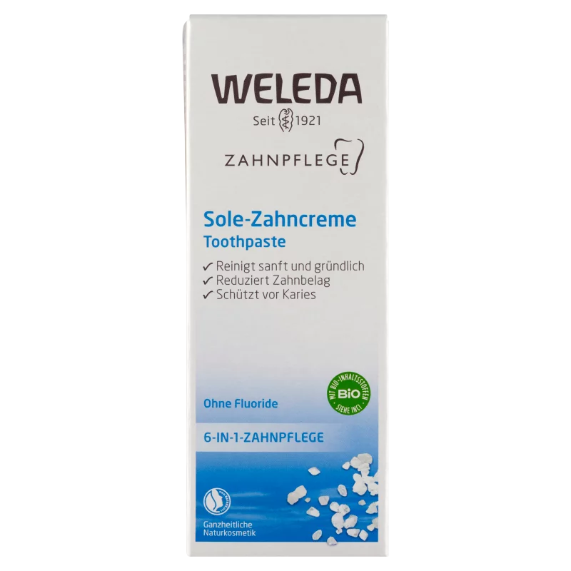 Weleda sós fluoridmentes 6in1 fogkrém 75 ml