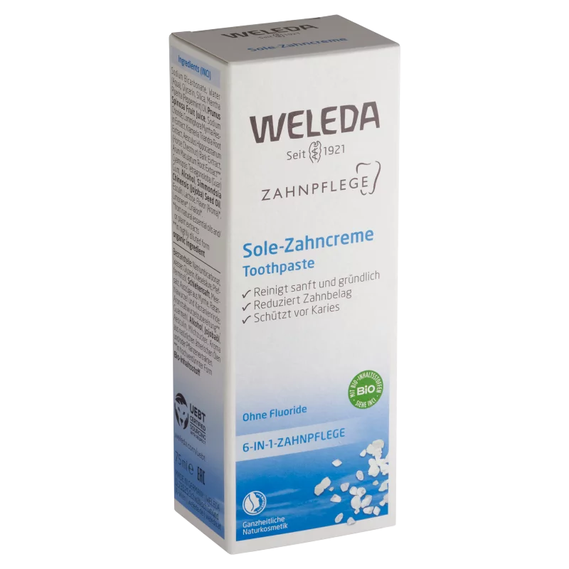 Weleda sós fluoridmentes 6in1 fogkrém 75 ml
