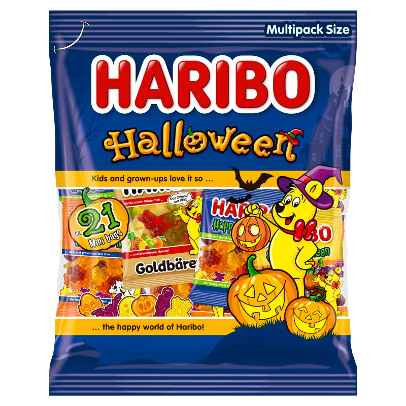 Haribo Halloween gyümölcsízű gumicukorka 250 g