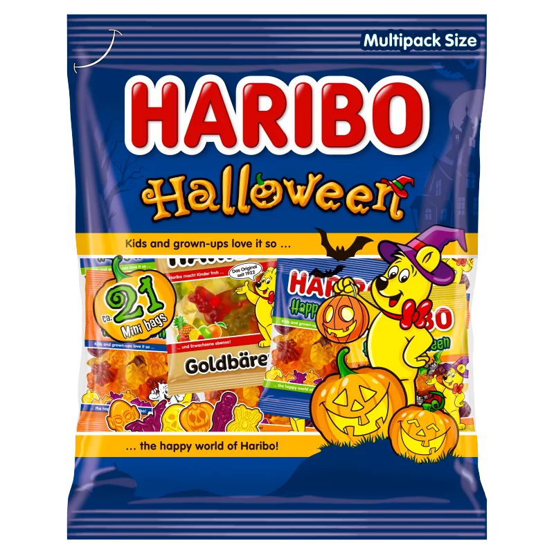 Haribo Halloween gyümölcsízű gumicukorka 250 g