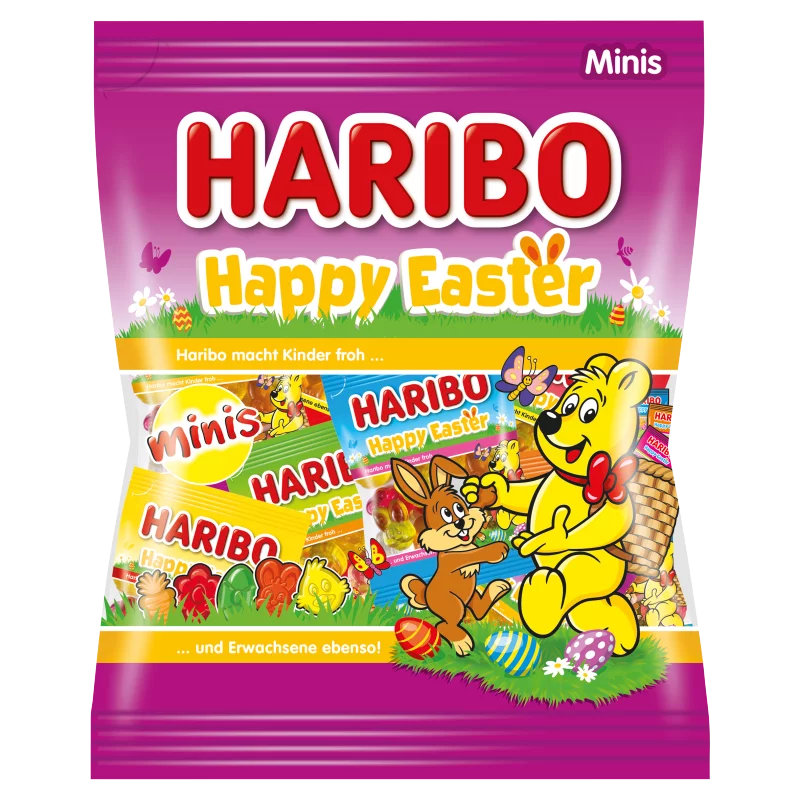 Haribo Happy Easter gyümölcsízű gumicukorka 250 g
