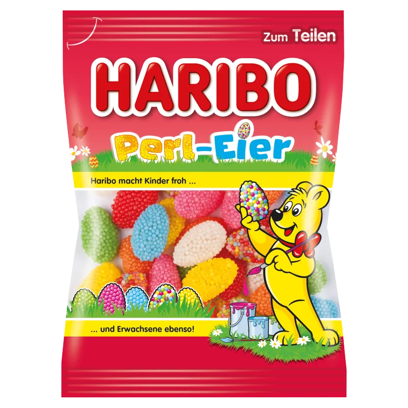 Haribo Perl-Eier zselécukorka dekorációs cukorkával 200 g