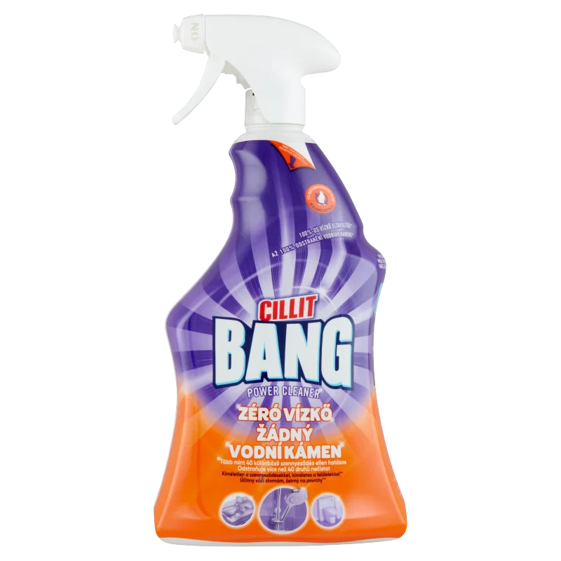 Cillit Bang Power Cleaner fürdőszobai vízkőoldó spray 1 l