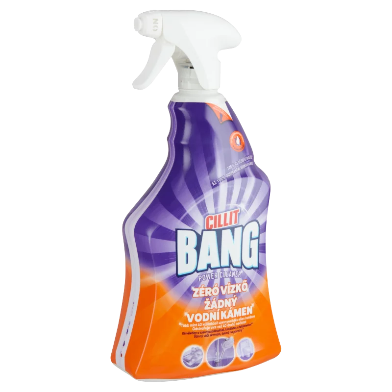 Cillit Bang Power Cleaner fürdőszobai vízkőoldó spray 1 l
