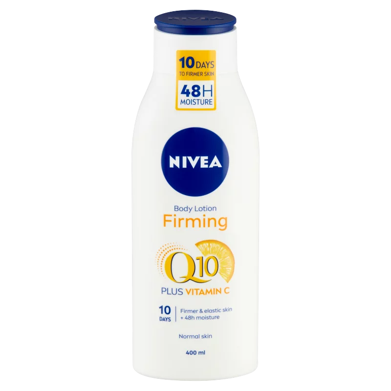 NIVEA Q10 Firming testápoló a feszes és rugalmas bőrért 400 ml