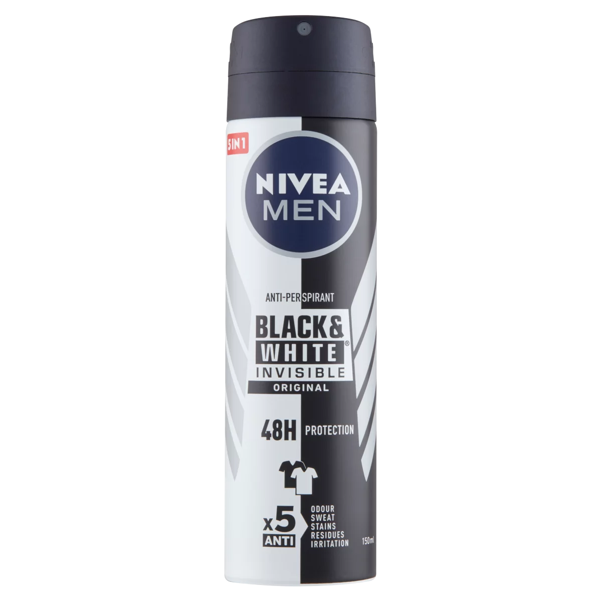 NIVEA MEN Black & White Invisible Original deo spray 150 ml