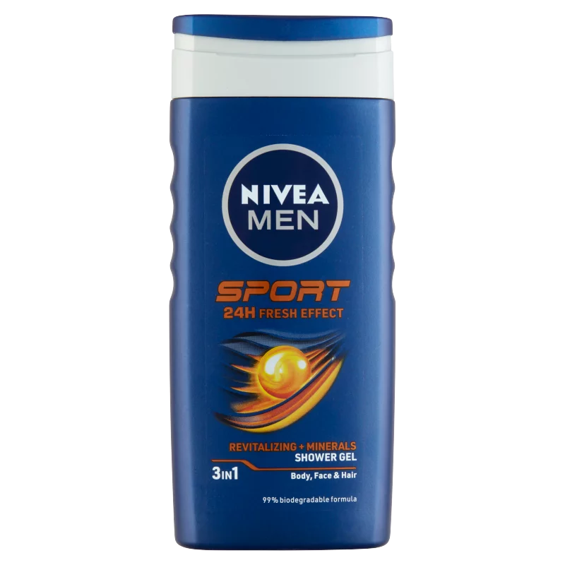 NIVEA MEN Sport tusfürdő 250 ml