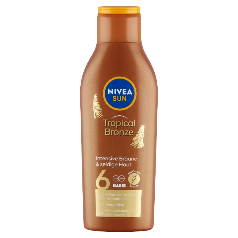 NIVEA SUN Intense Bronze karotinos naptej FF6 200 ml