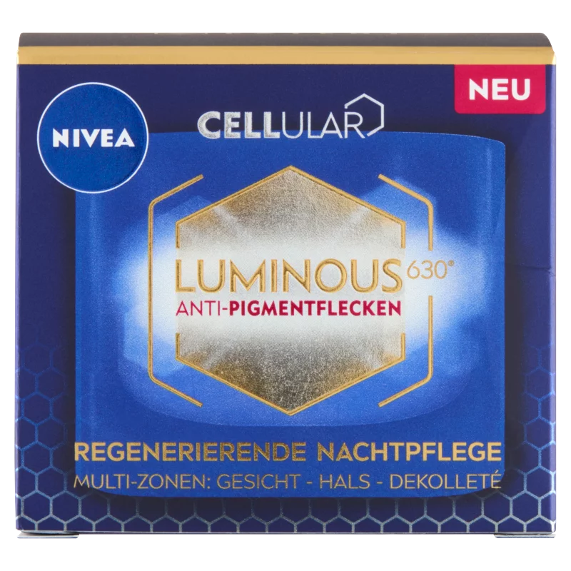 NIVEA Cellular Luminous630® pigmentfoltok elleni éjszakai arckrém 50 ml