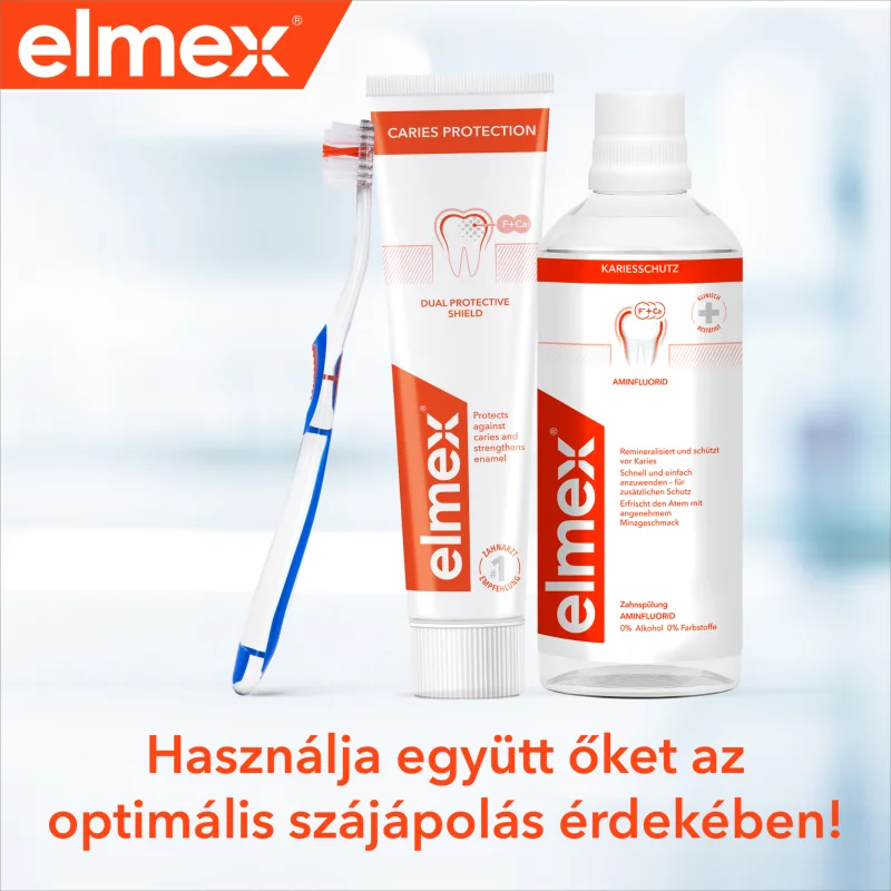 elmex Caries Protection fogszuvasodás elleni fogkrém 75 ml
