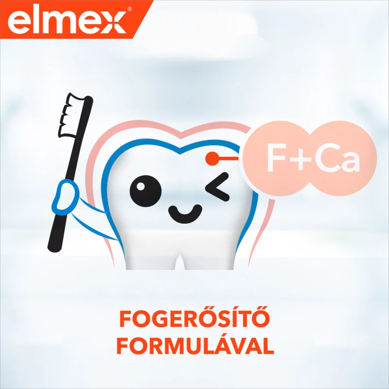 elmex Junior gyerek fogkrém 6-12 éves gyermekeknek 75 ml