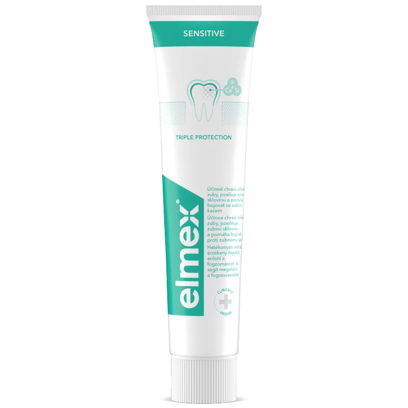 elmex Sensitive fogkrém érzékeny fogakra 75 ml