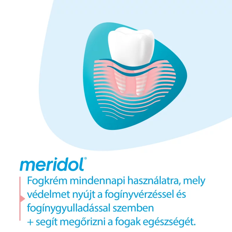 meridol Gum Protection fogkrém az íny védelmére és ínyvérzés ellen 75 ml