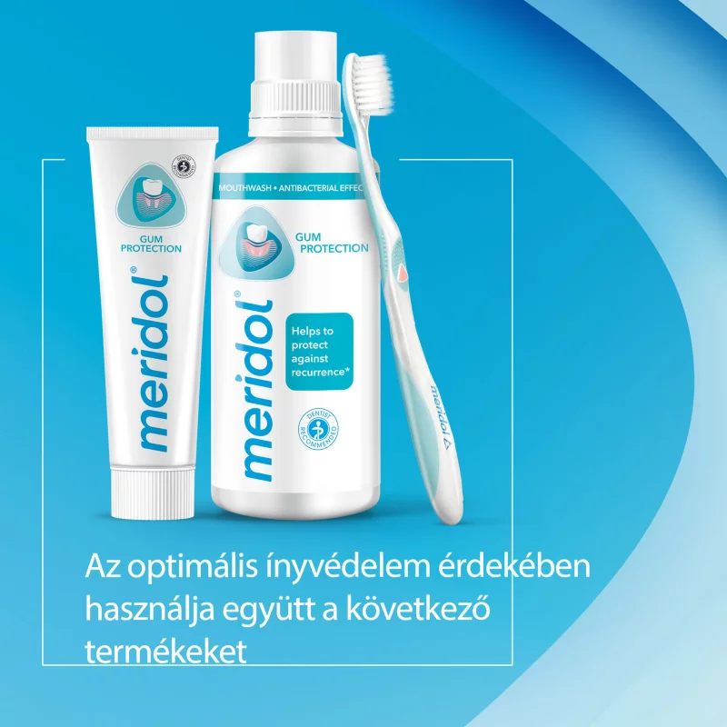 meridol Gum Protection fogkrém az íny védelmére és ínyvérzés ellen 75 ml