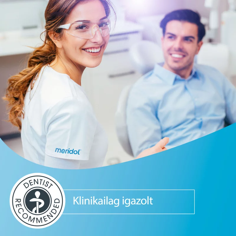 meridol Gum Protection fogkrém az íny védelmére és ínyvérzés ellen 75 ml