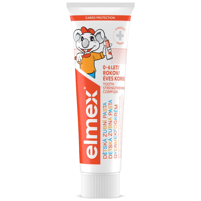 elmex Kids gyerek fogkrém 0-6 éves gyermekeknek 50 ml