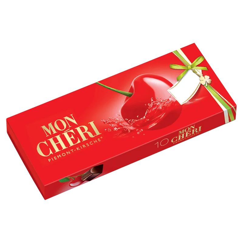 Mon Chéri csokoládépraliné egész szem cseresznyével likőrben 105 g