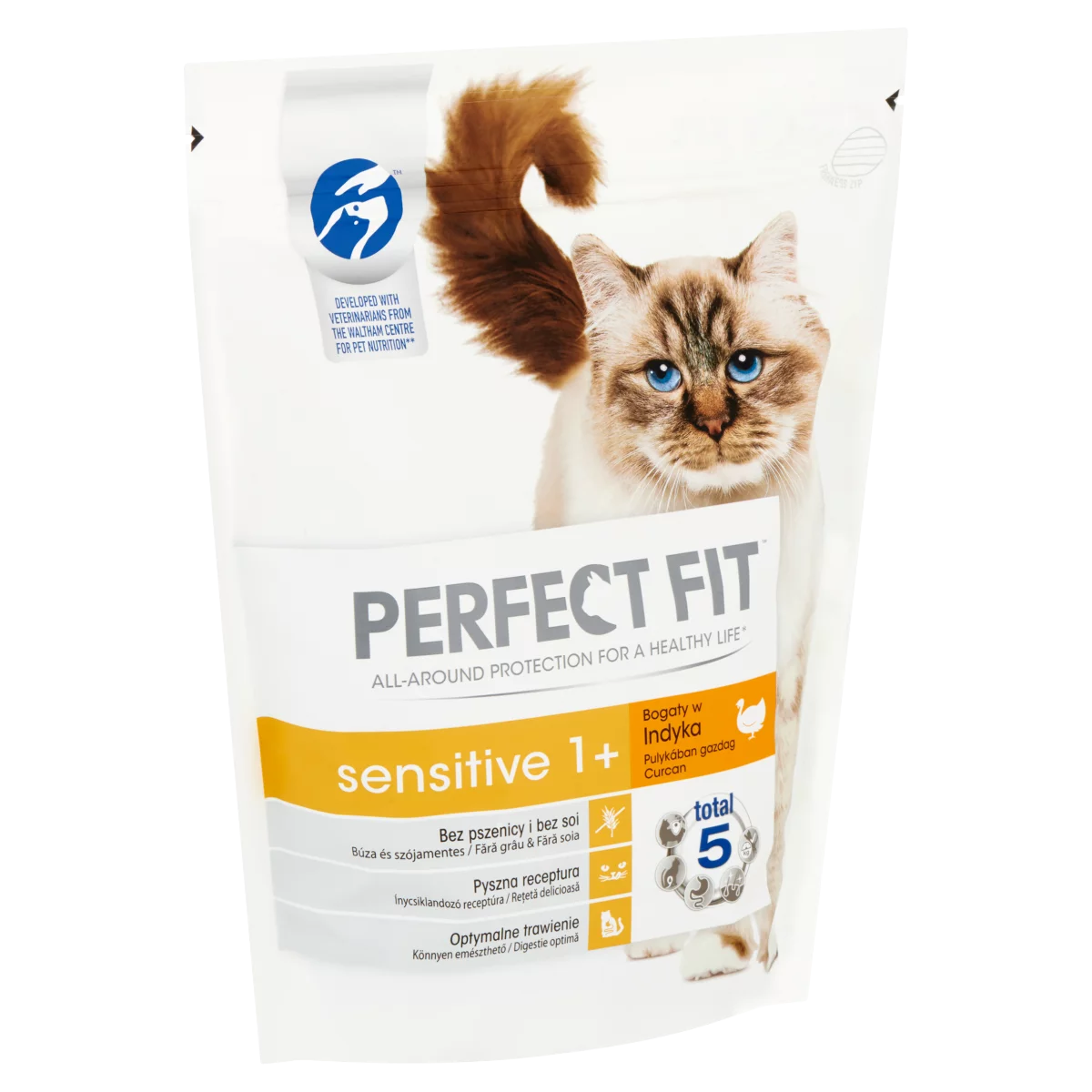 Perfect Fit Sensitive száraz állateledel macskák számára pulykával 750 g
