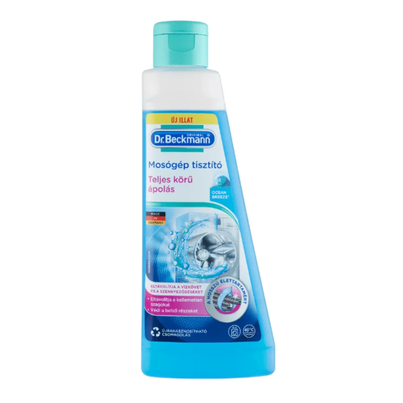 Dr. Beckmann mosógép ápoló-tisztító 250ml aktív szénnel