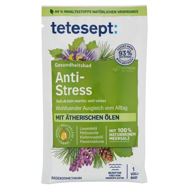 Tetesept Anti-Stress fürdősó 80 g