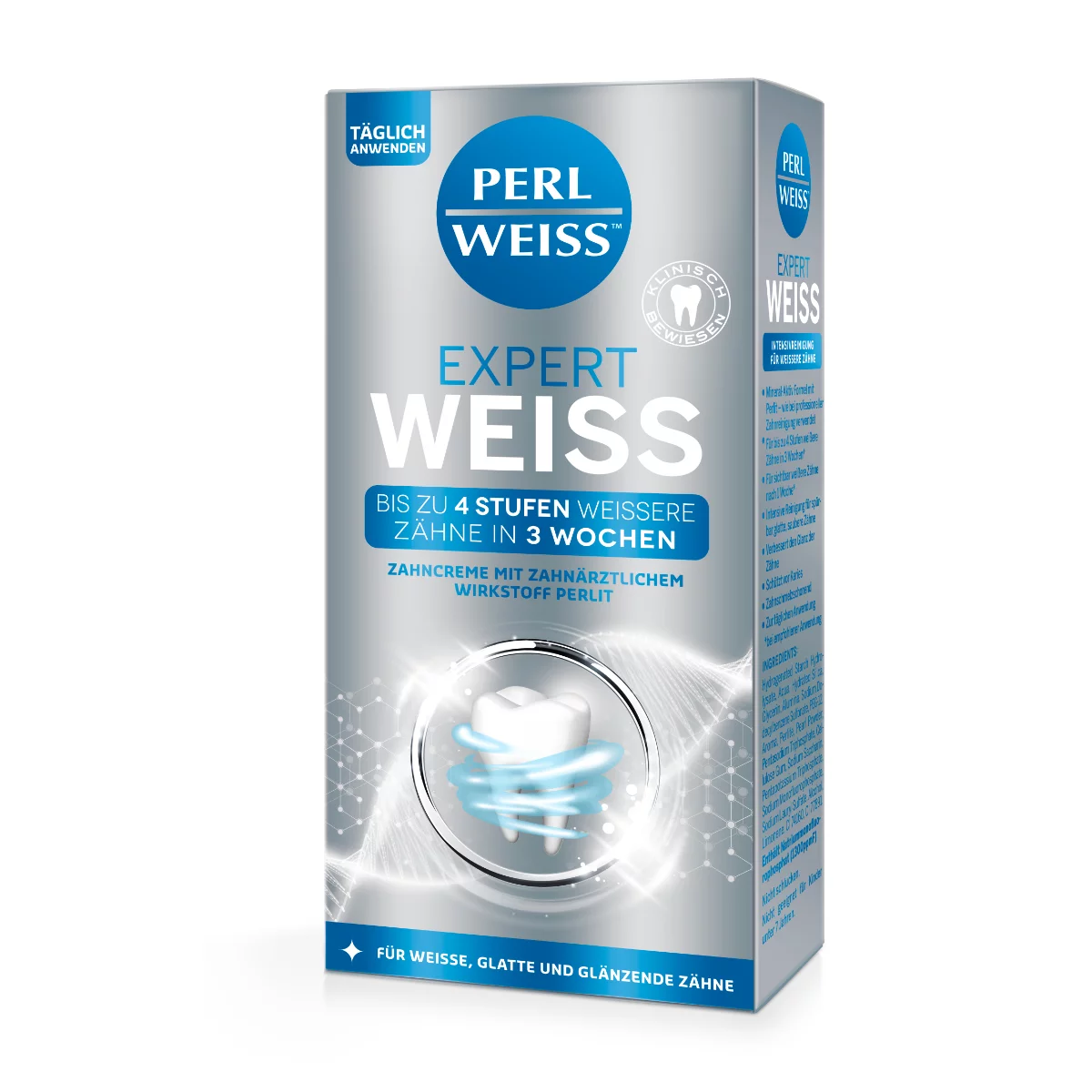 Perlweiss fogfehérítő fogkrém 50ml Expert Weiss