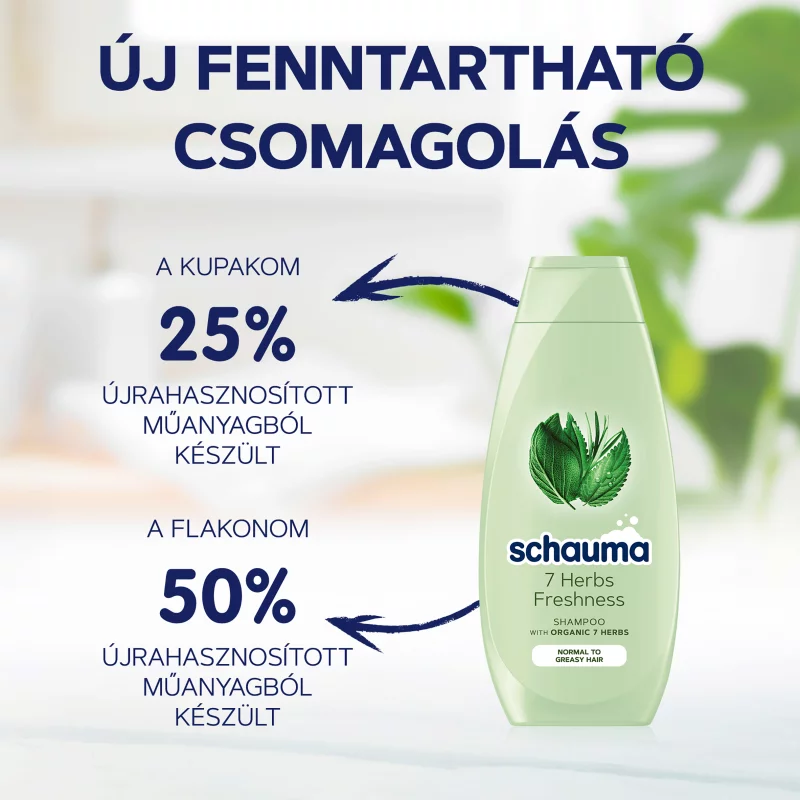Schauma 7 Gyógynövény sampon 250 ml